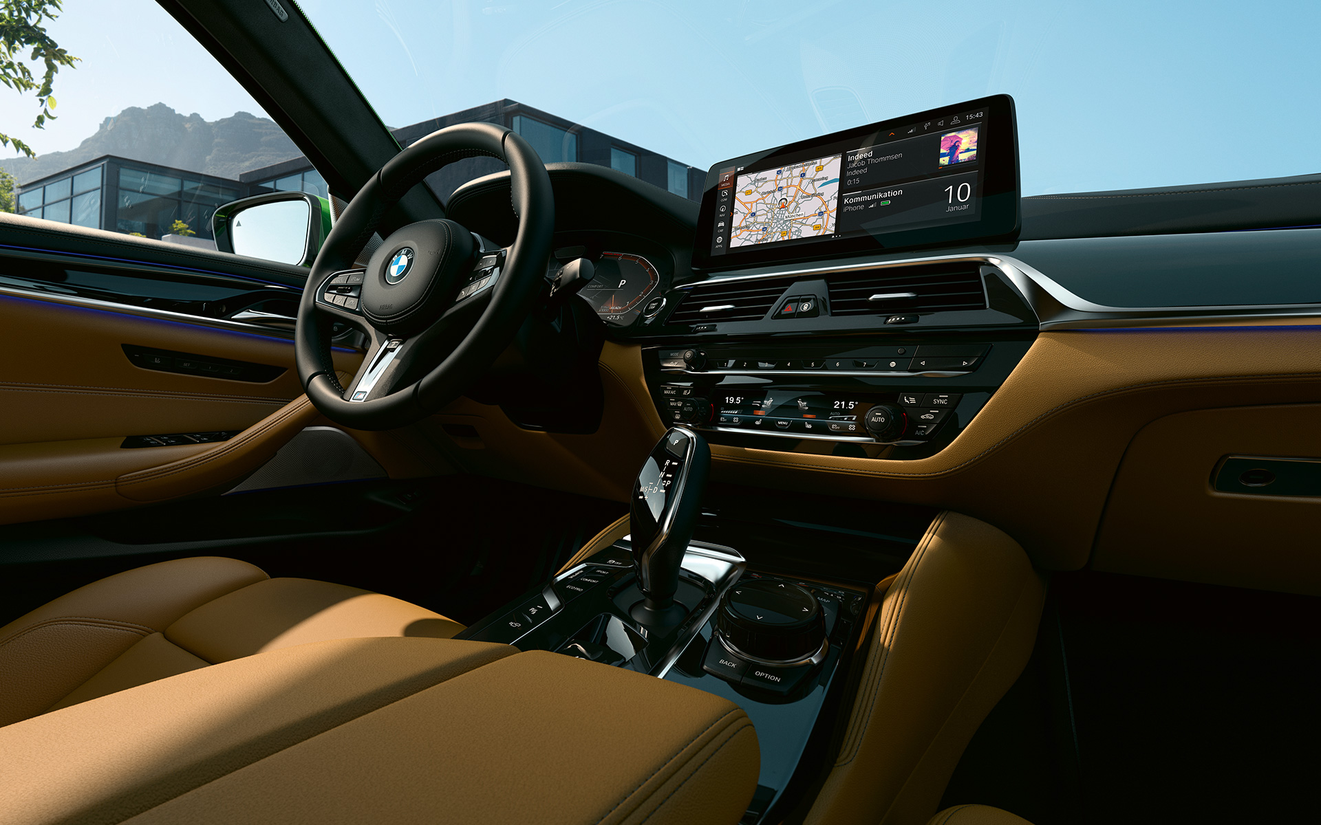 BMW M550i xDrive Sedan G30 LCI Facelift 2020 interior